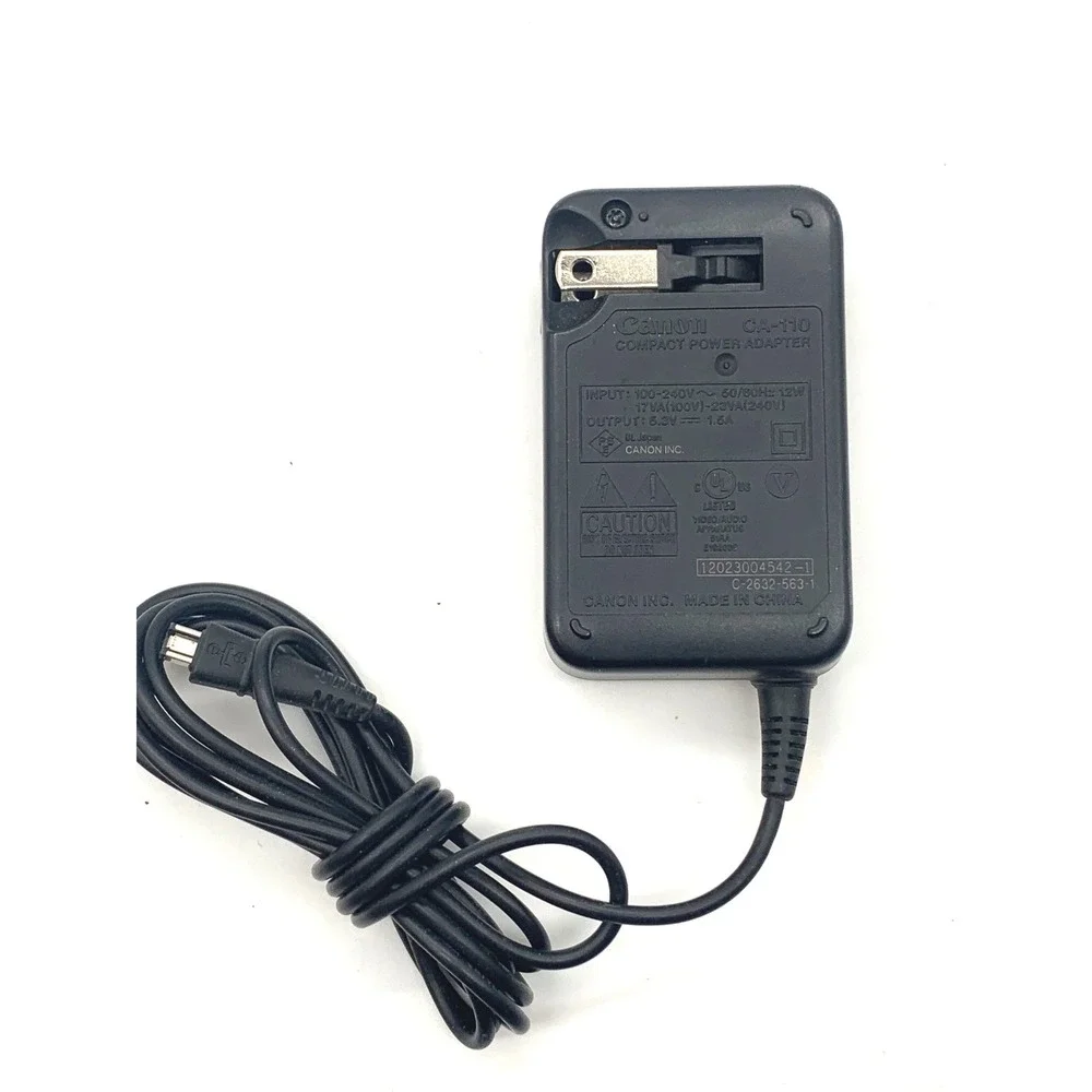 OEM Canon CA-110 Compact Power Adapter Vixia Camcorder AC Wall Charger 5.3V 1.5A